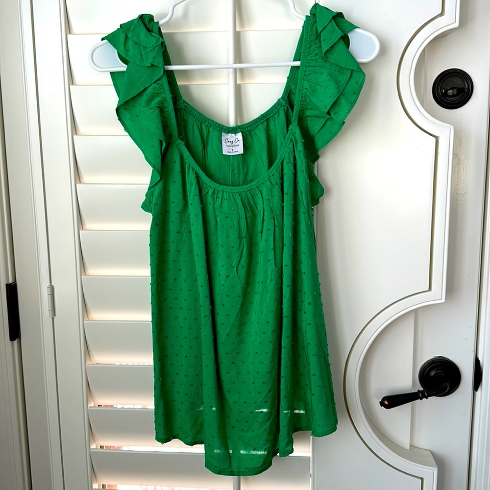 Cozy Co. Green Top